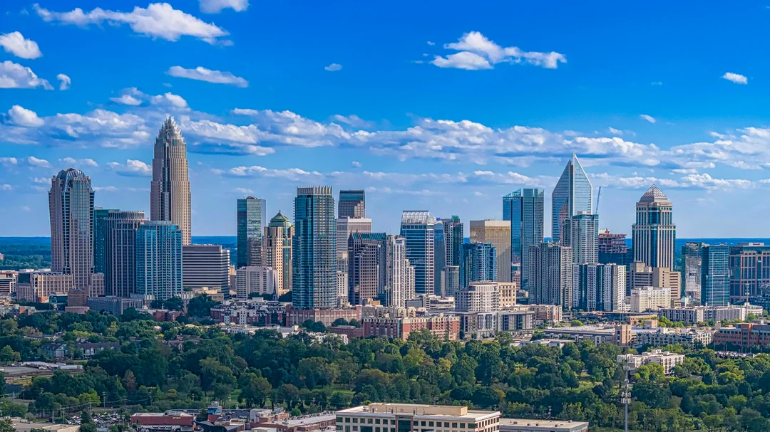 Charlotte NC skyline